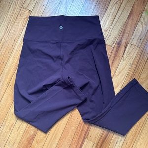 Lululemon cropped leggings